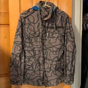 10 deep m15 military chain jacket with hood